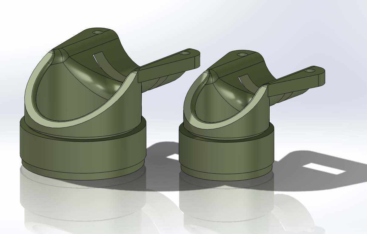 18和24号圆形军用连接器的90度背壳